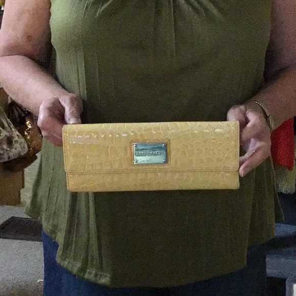 FRANCO SARTO women's wallet pink inside goldish outside - Picture 5 of 5